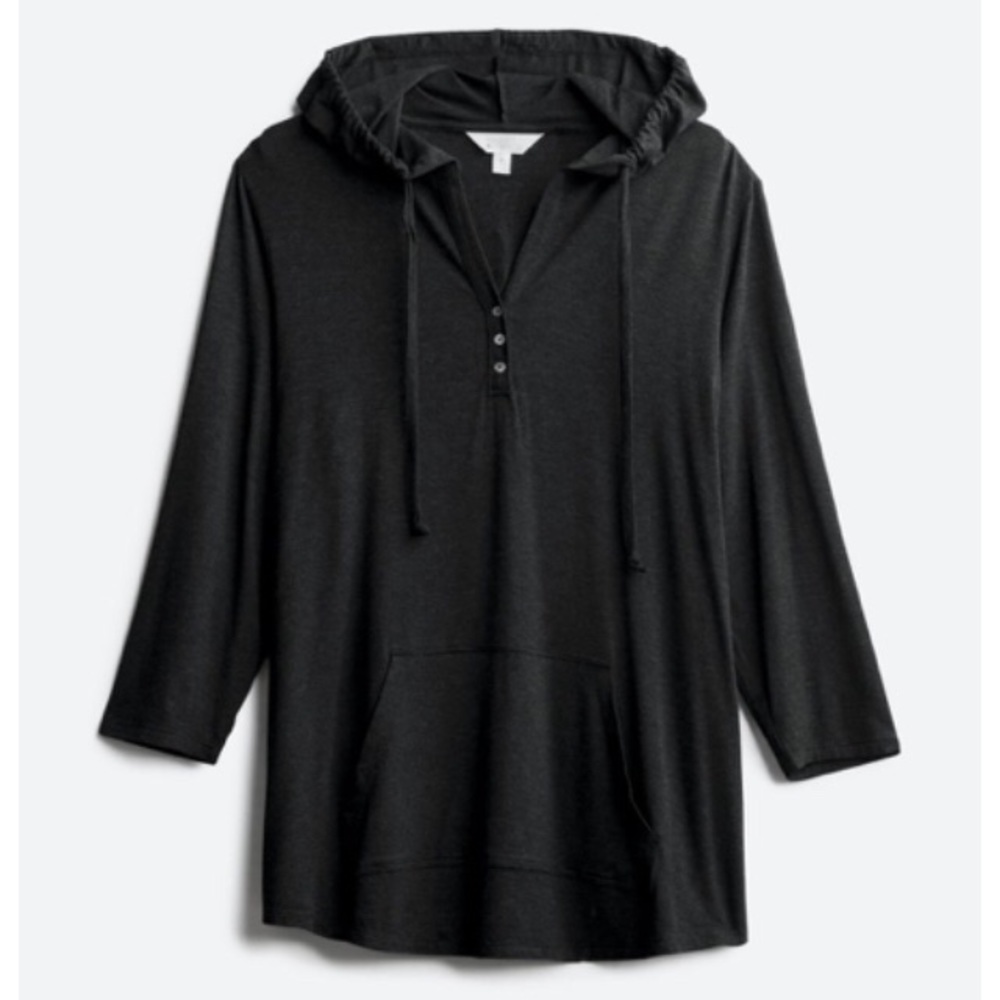 3X MARKET & SPRUCE
Hooded Henley Top